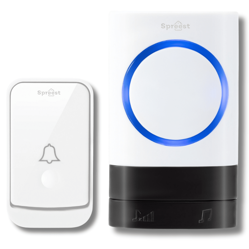 Dzwonek bezprzewodowy Q189-WW 1T1R Biały Spreest