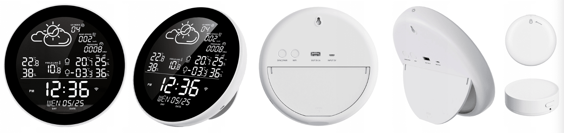 Stacja pogodowa Wifi SWS-S001-C Spreest