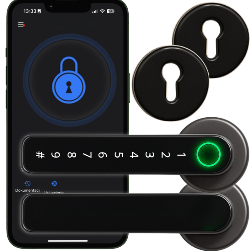 Elektronický zámek s klikou S4A-M10 TTLock