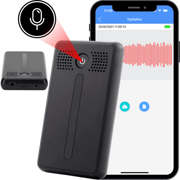 Dyktafon podsłuch IPC2 WiFi CamSC Pro