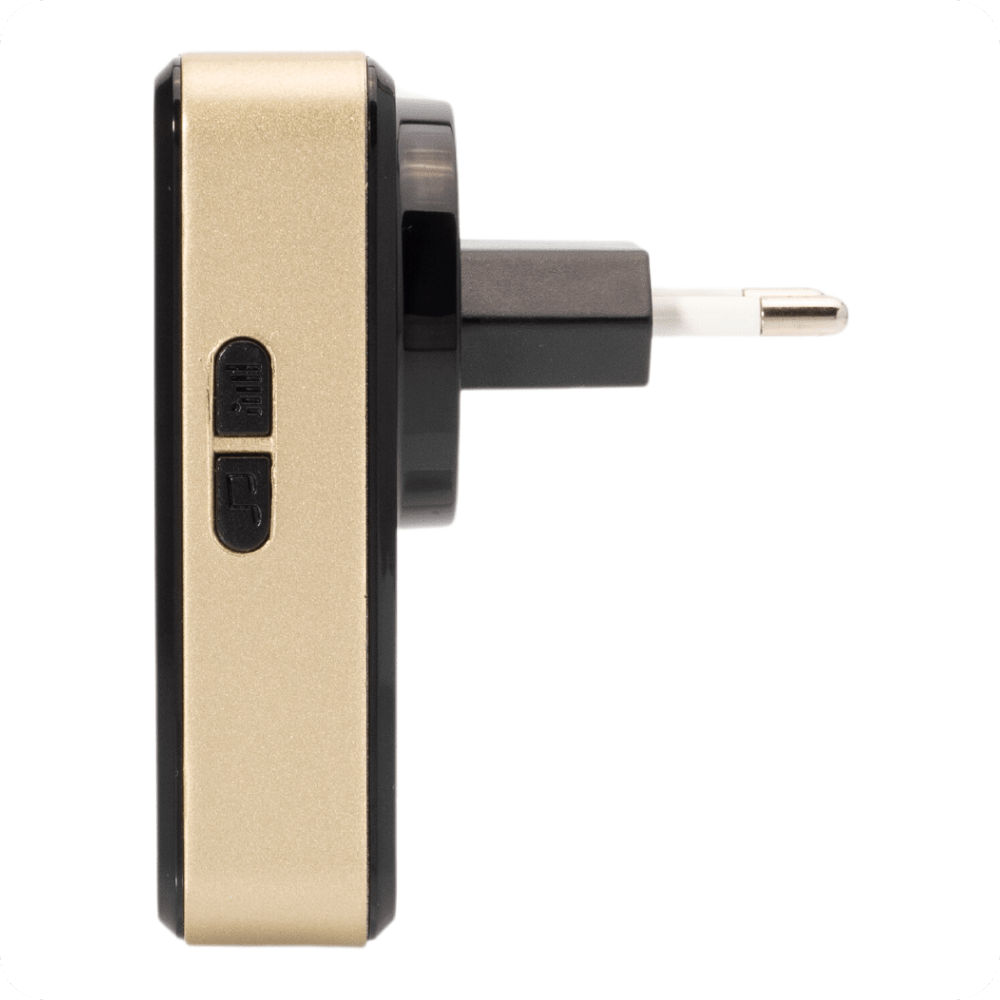 Dzwonek bezprzewodowy 2Q192-BG 2T1R Złoto-Czarny Spreest