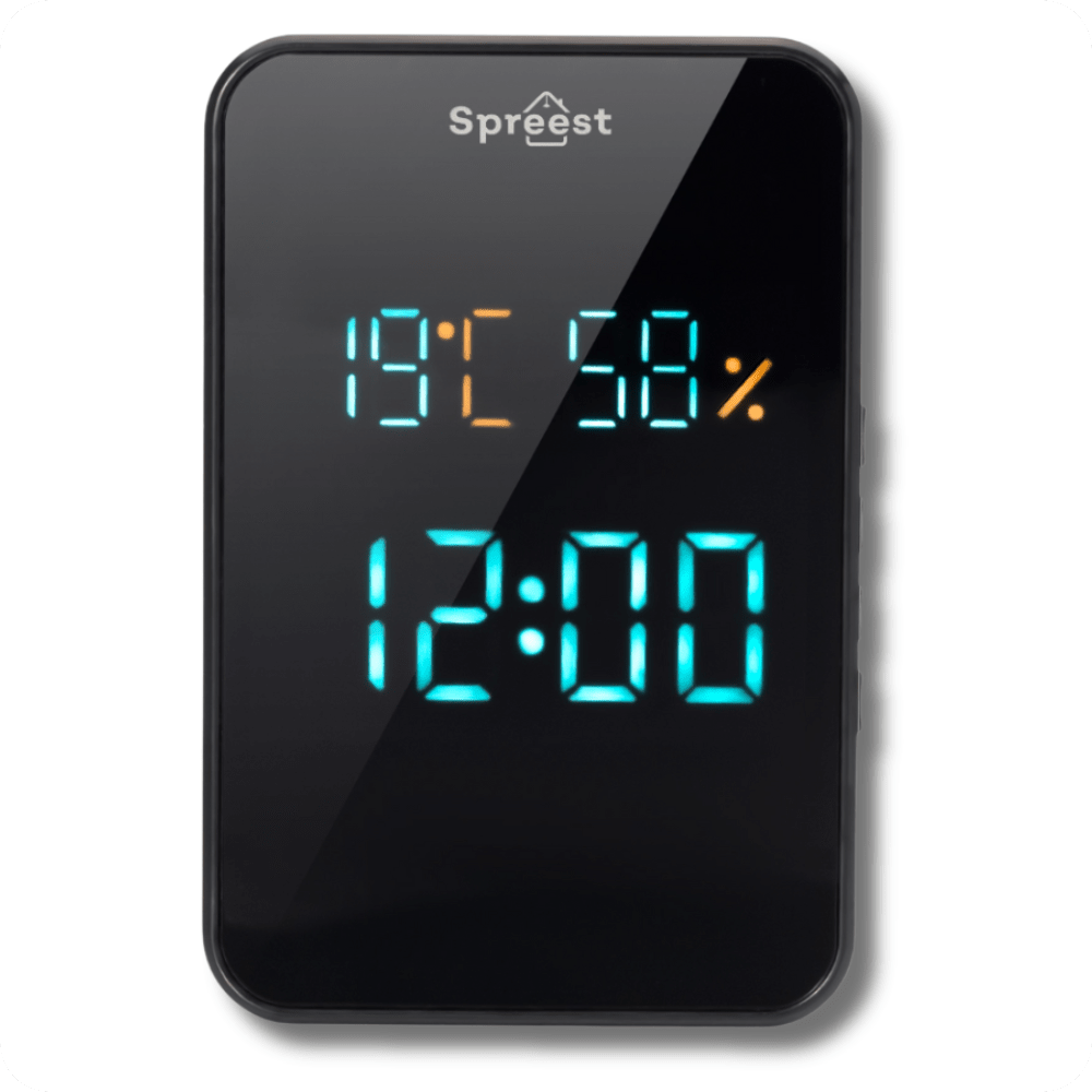 Dzwonek bezprzewodowy T295295-BB 1T2R Czarny Spreest