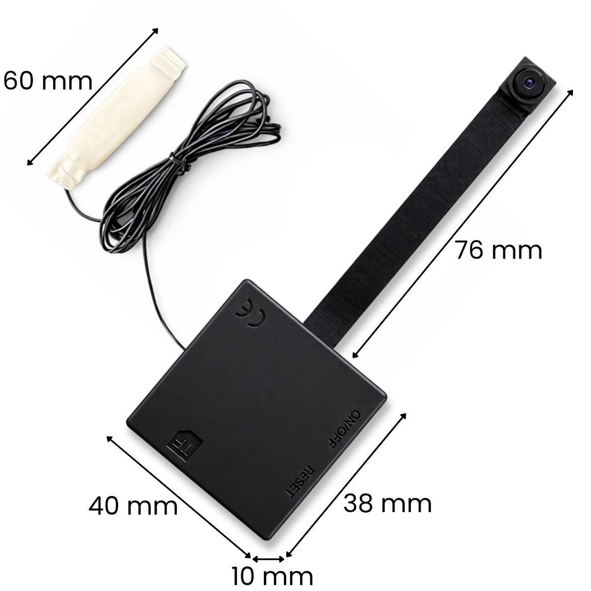 Mini kamera z mikro słuchawką A1W-B WiFi