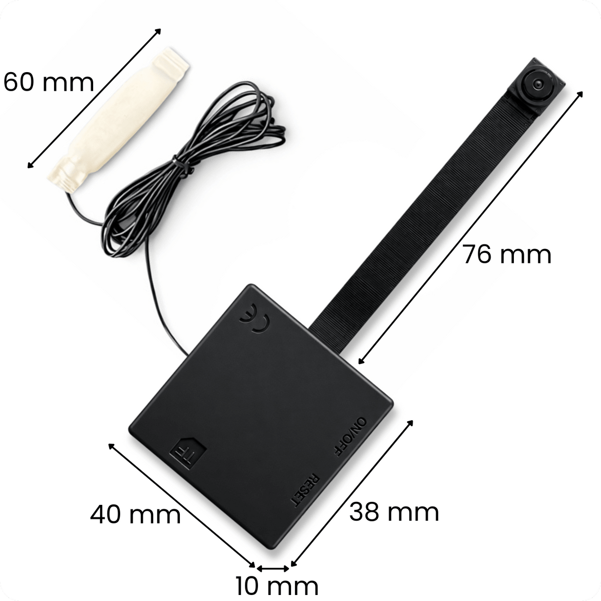 Mini kamera z mikro słuchawką A1W-B WiFi