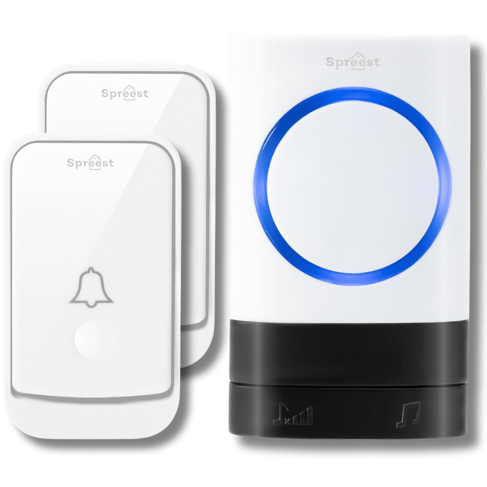 Dzwonek bezprzewodowy 2Q189-WW 2T1R Biały Spreest