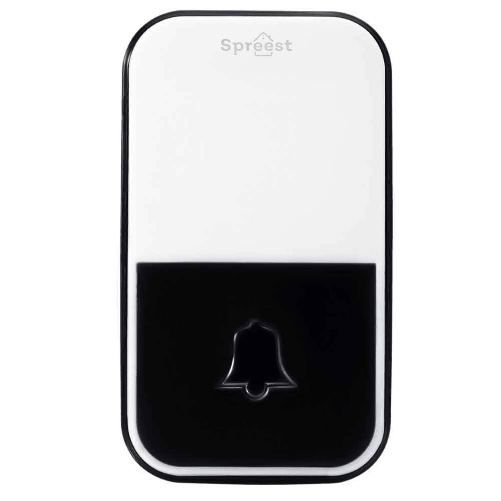 2x Dzwonek bezprzewodowy U199-WW 1T1R Biały Spreest