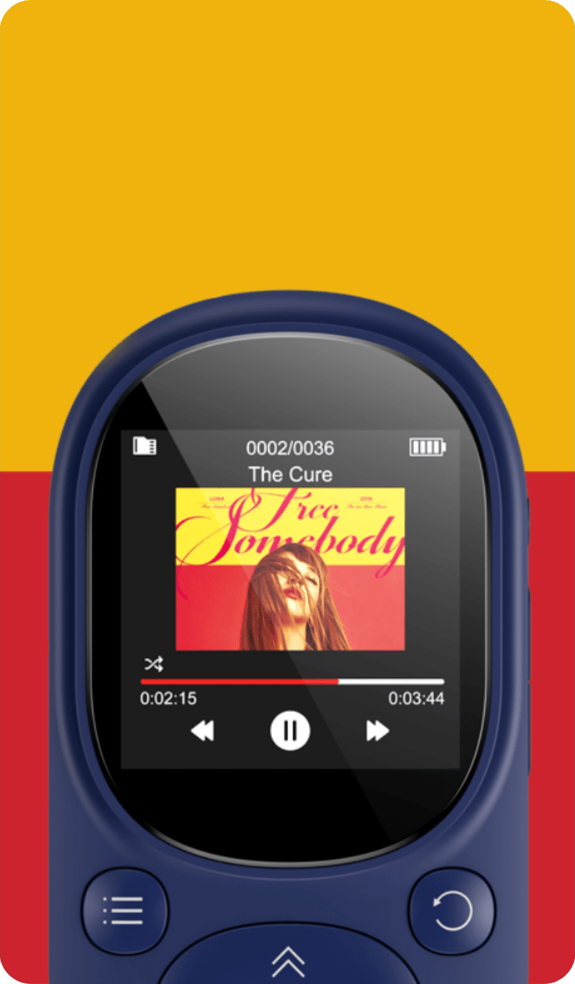 Odtwarzacz muzyki MP3 A11 64GB Granatowy Spreest