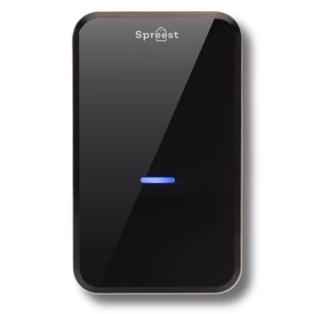 Dzwonek bezprzewodowy 2Q192-BG 2T1R Złoto-Czarny Spreest