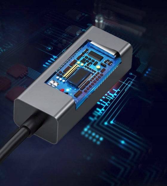 Adapter USB-C 3.1 LAN 1000Mbs Ethernet RJ45 HUB Spreest