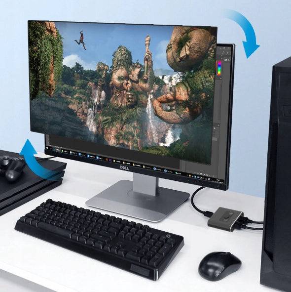 Rozdzielacz sygnału HDMI Switch SC-SW504 Spreest