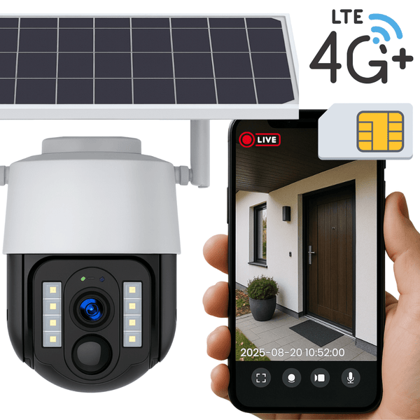 Kamera obrotowa VC3-4G V380 PRO GSM Solarna