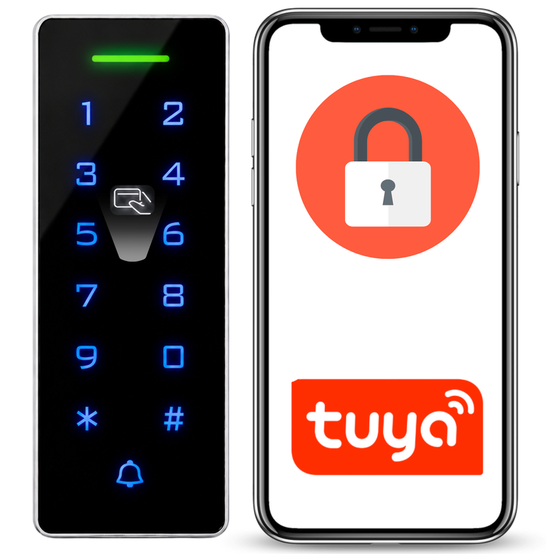 Zamek elektroniczny szyfrator T1202EM-W Tuya Smart