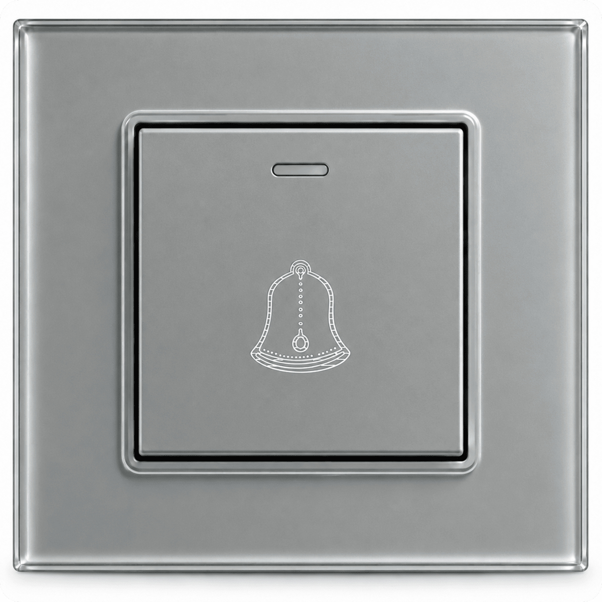Wired doorbell button D01 White 