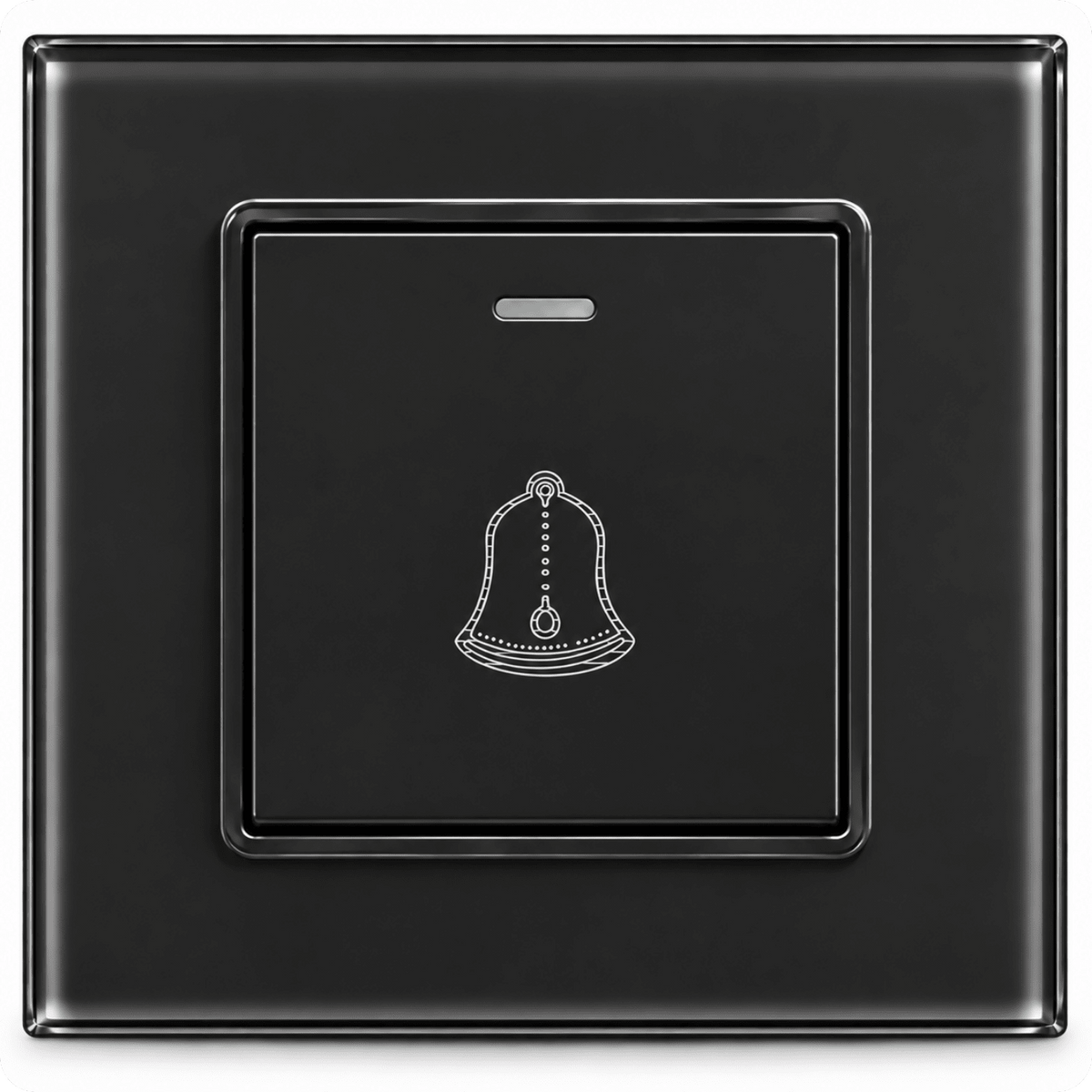 Wired doorbell button D01 White 