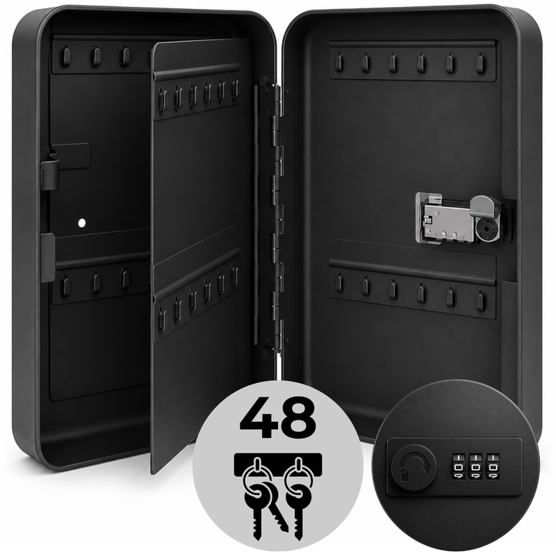 Skrzynka na klucze z zamkiem S4A-808 48x Pin