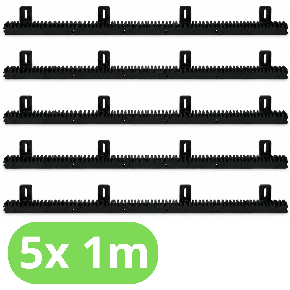 5x Listwa zębata poliamidowa nylonowa do napędów CT-01 1M