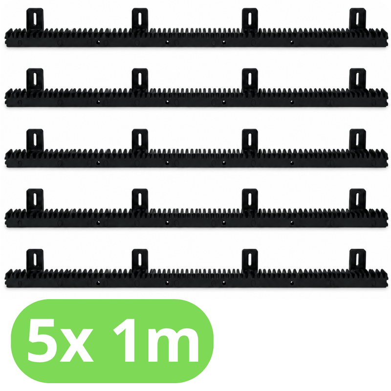 5x Listwa zębata poliamidowa nylonowa do napędów CT-01 1M