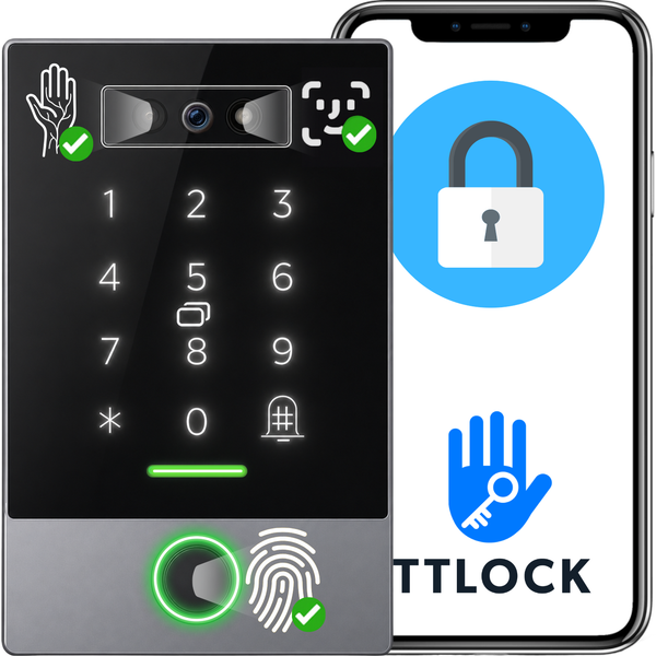 Zamek elektroniczny szyfrator z kamerą K3D TTLock