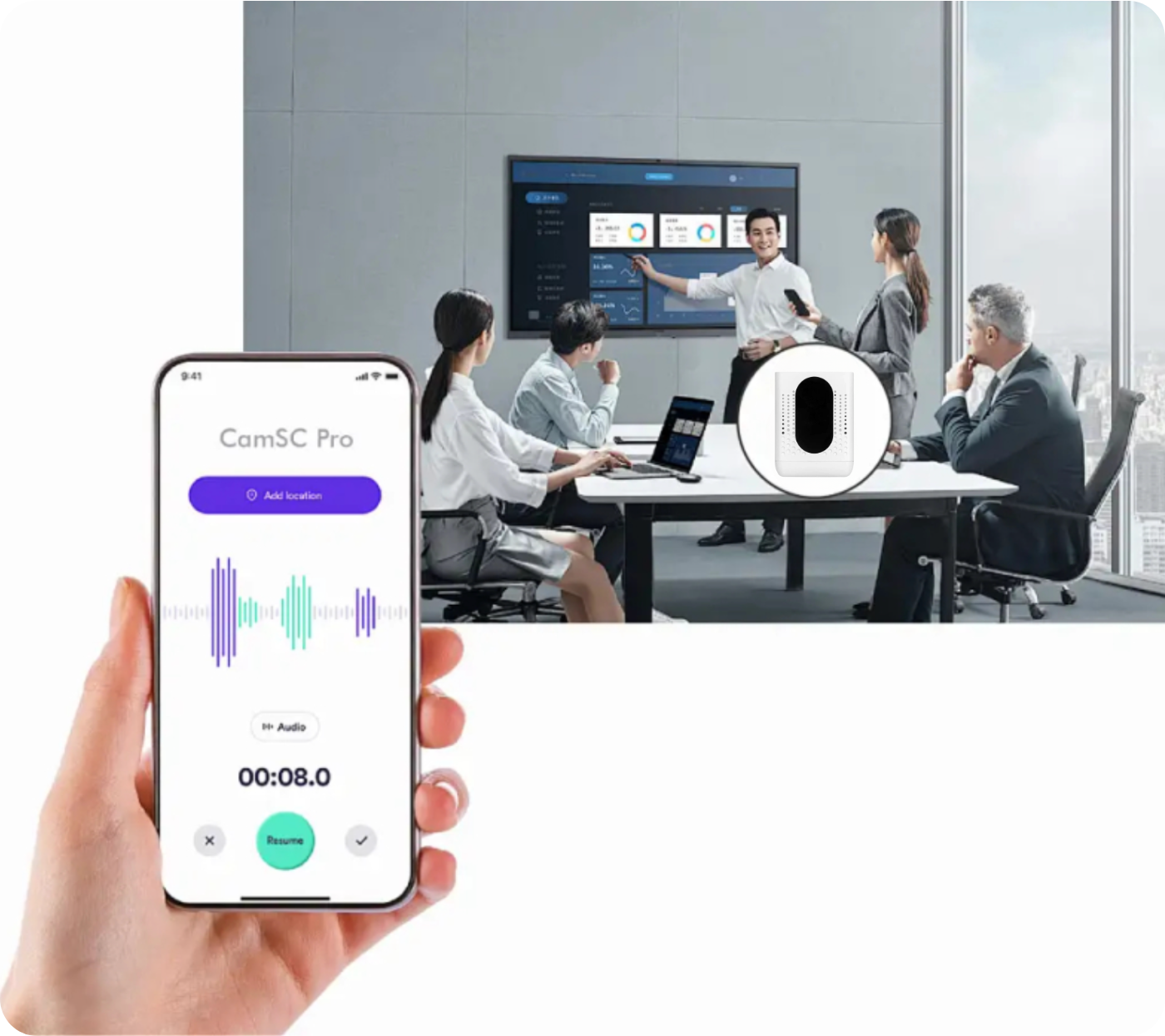 WiFi Voice Recorder EL-AR07 