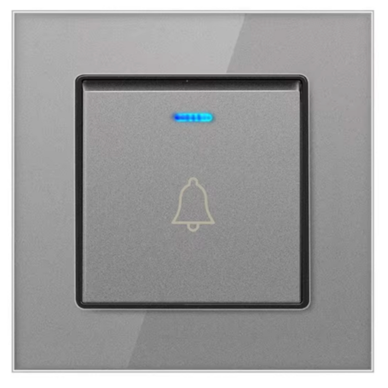 Wired doorbell receiver D02 Black 