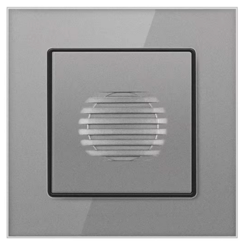 Wired doorbell button D01 White 