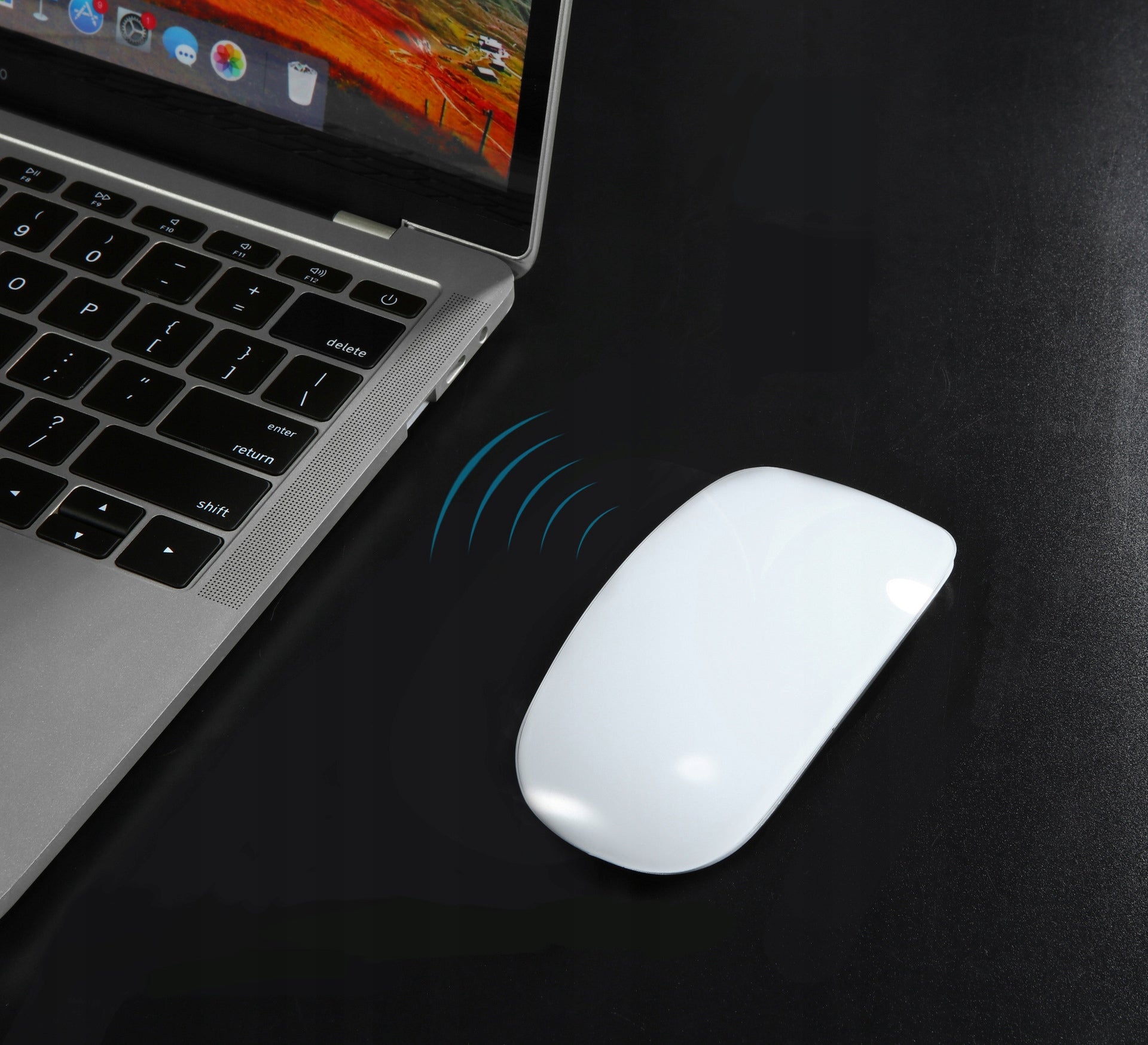 MYSZ BLUETOOTH DO APPLE MAC MACBOOK IPAD CZARNA - Spreest