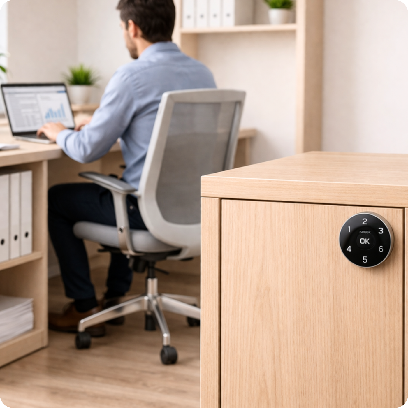 Cabinet lock CB-A1 30mm