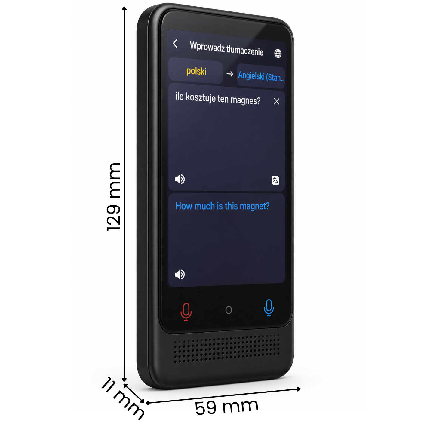 Translator elektroniczny tłumacz T01 16GB