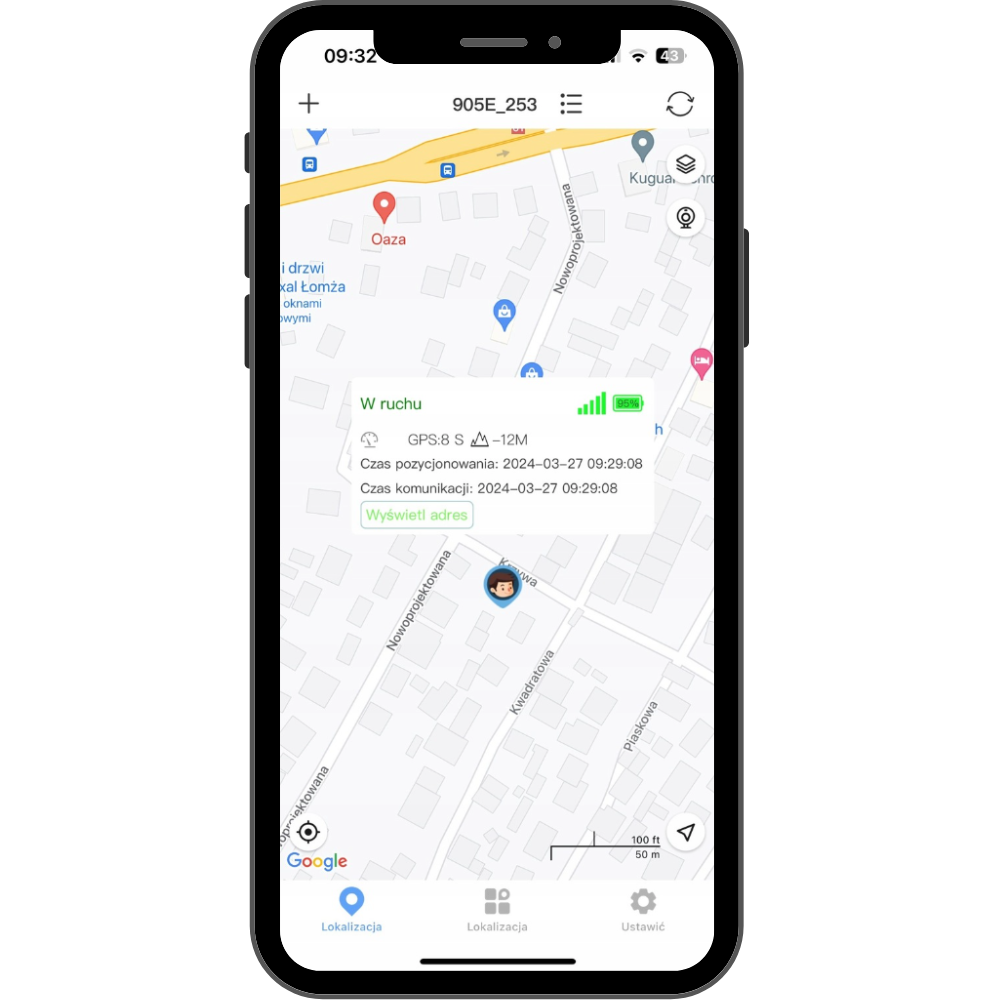 Lokalizator GPS G50L 10000