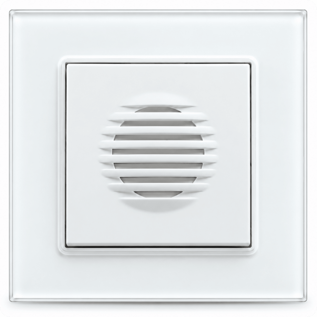 Wired doorbell button D01 White 