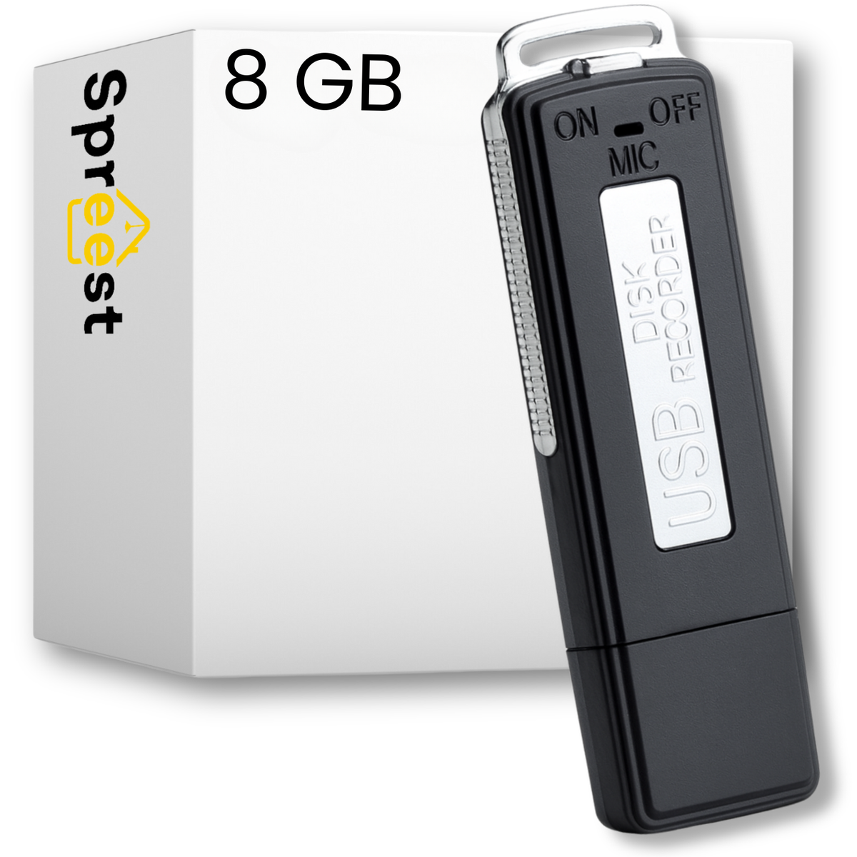 U01 8GB pendrive recorder 