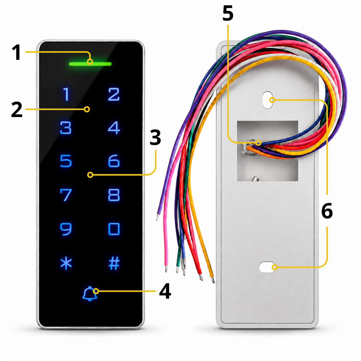 Electronic lock CH4 Tuya Smart encryption 