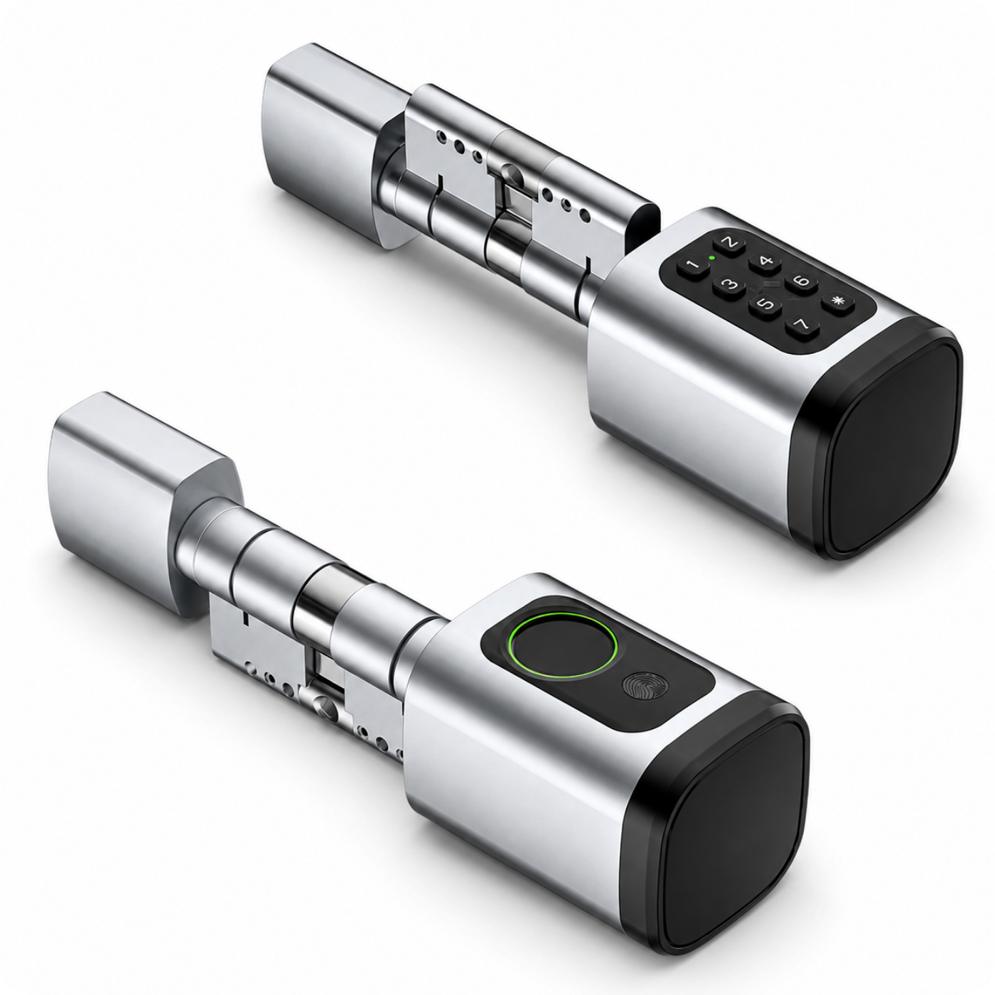 Zamek elektroniczny wkładka V1-W TTLock Silver Wodoodporna