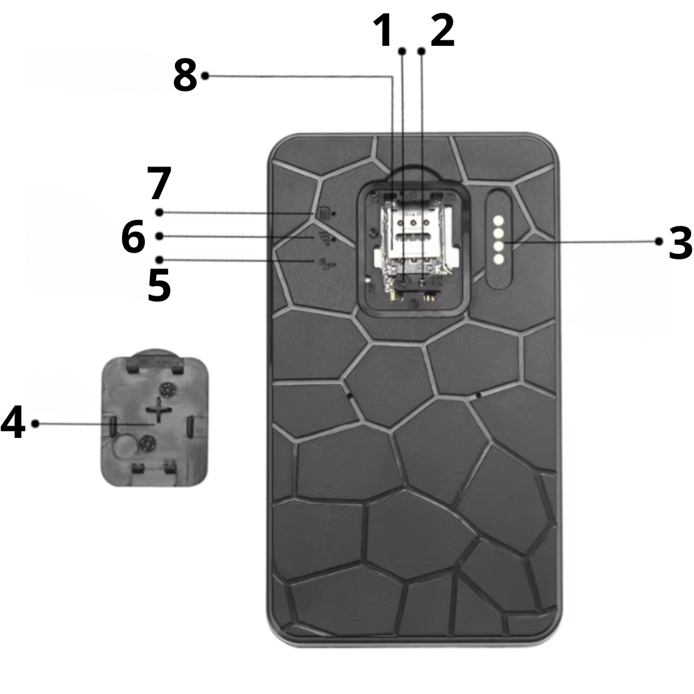 G50M 6000 GPS locator 