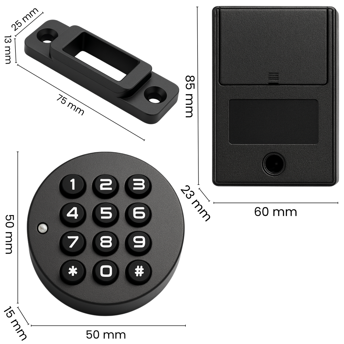 Cabinet lock CB-702 