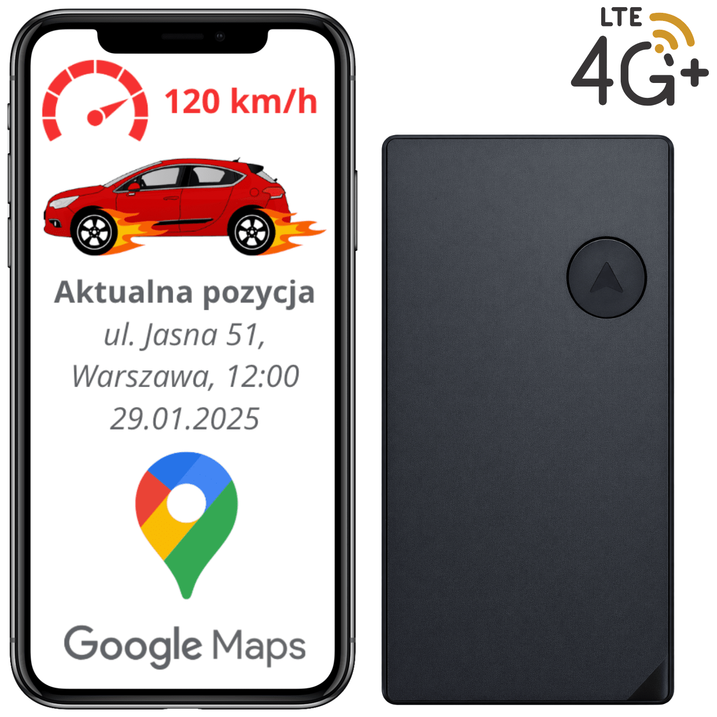 GPS Tracker W21L M2M 4G LTE