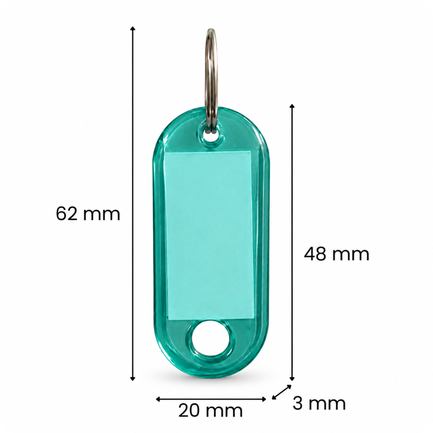 Zawieszka na klucze ABS-1 Turkusowa