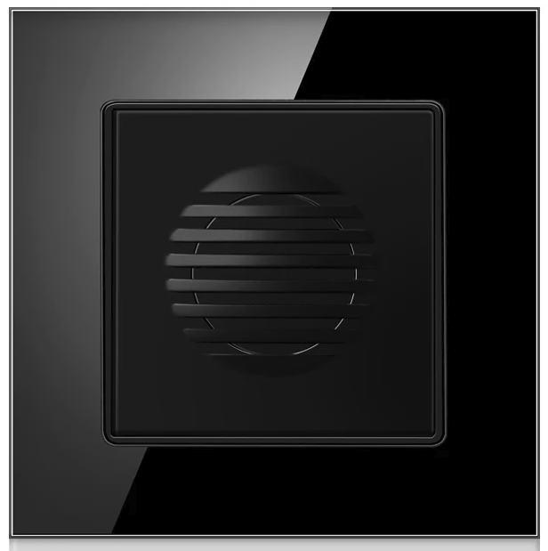 Dzwonek przewodowy odbiornik D02 Black