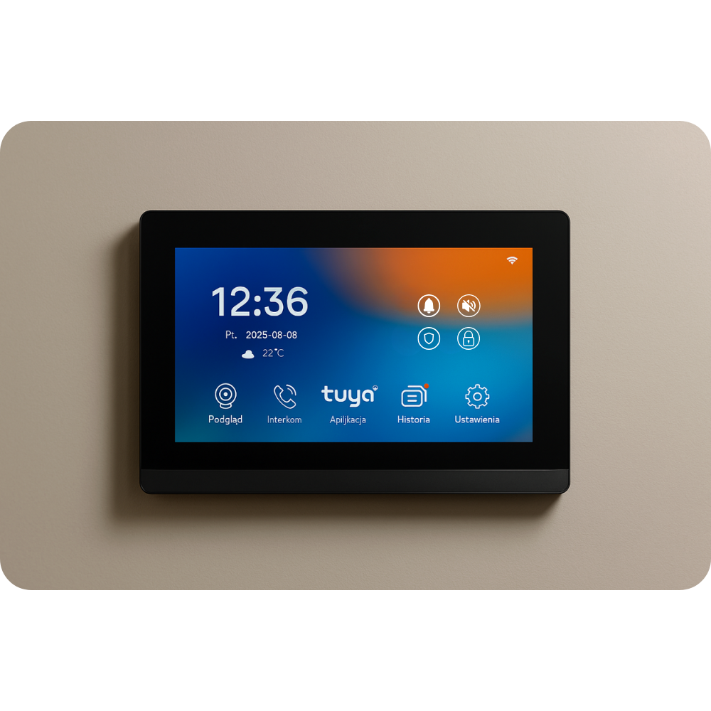 JD-S5-B Black video intercom indoor unit