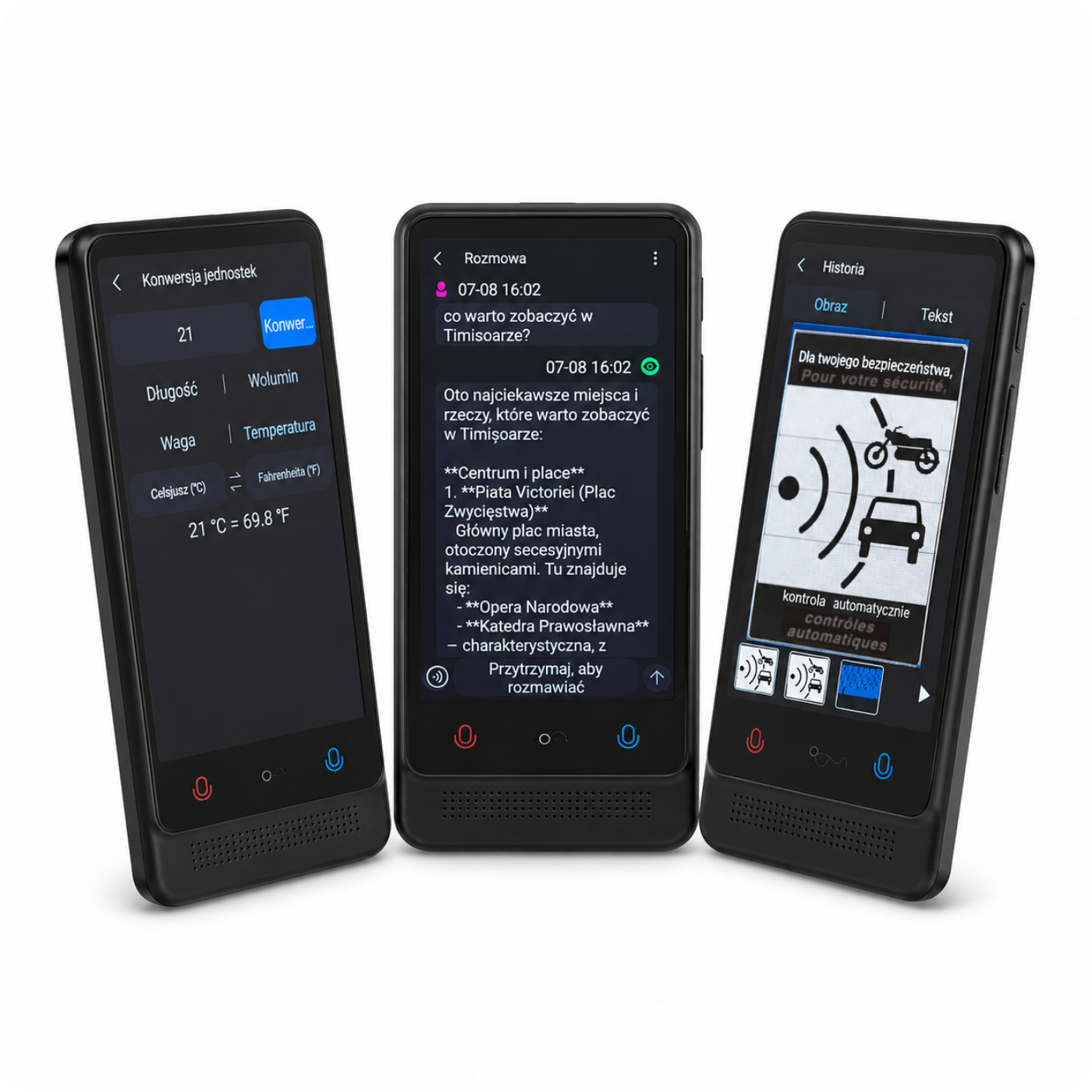 Translator elektroniczny tłumacz T01 16GB