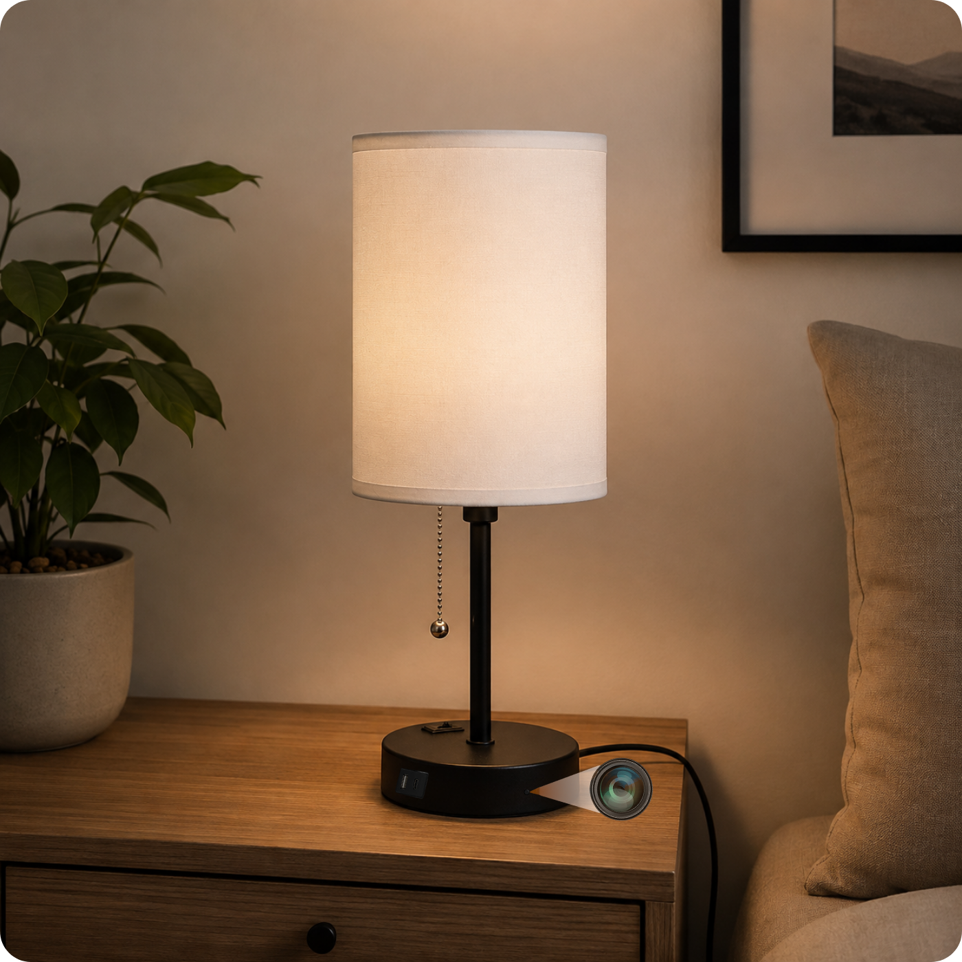 Mini kamera w lampce TD-10 WiFi