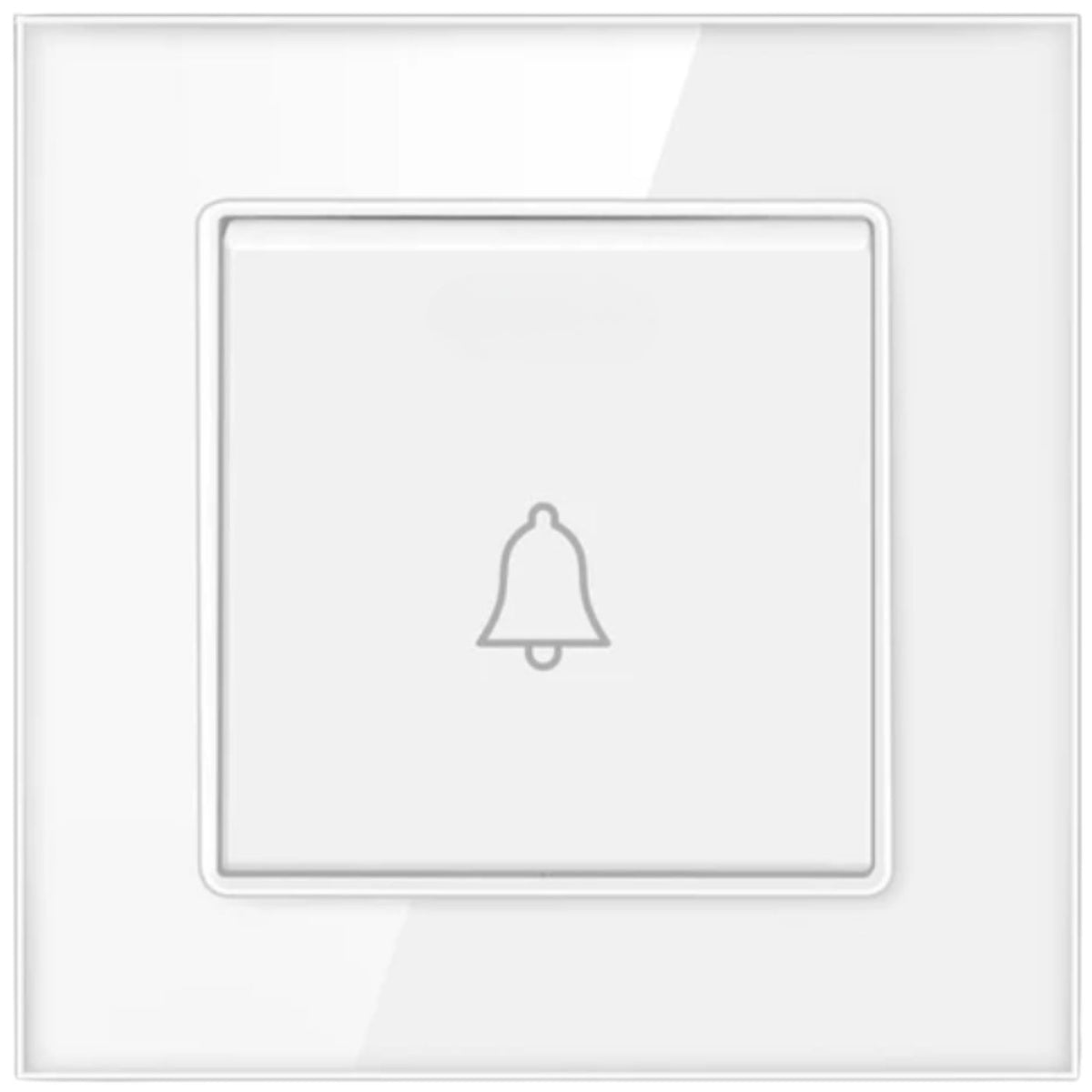 Wired doorbell button D01 Black