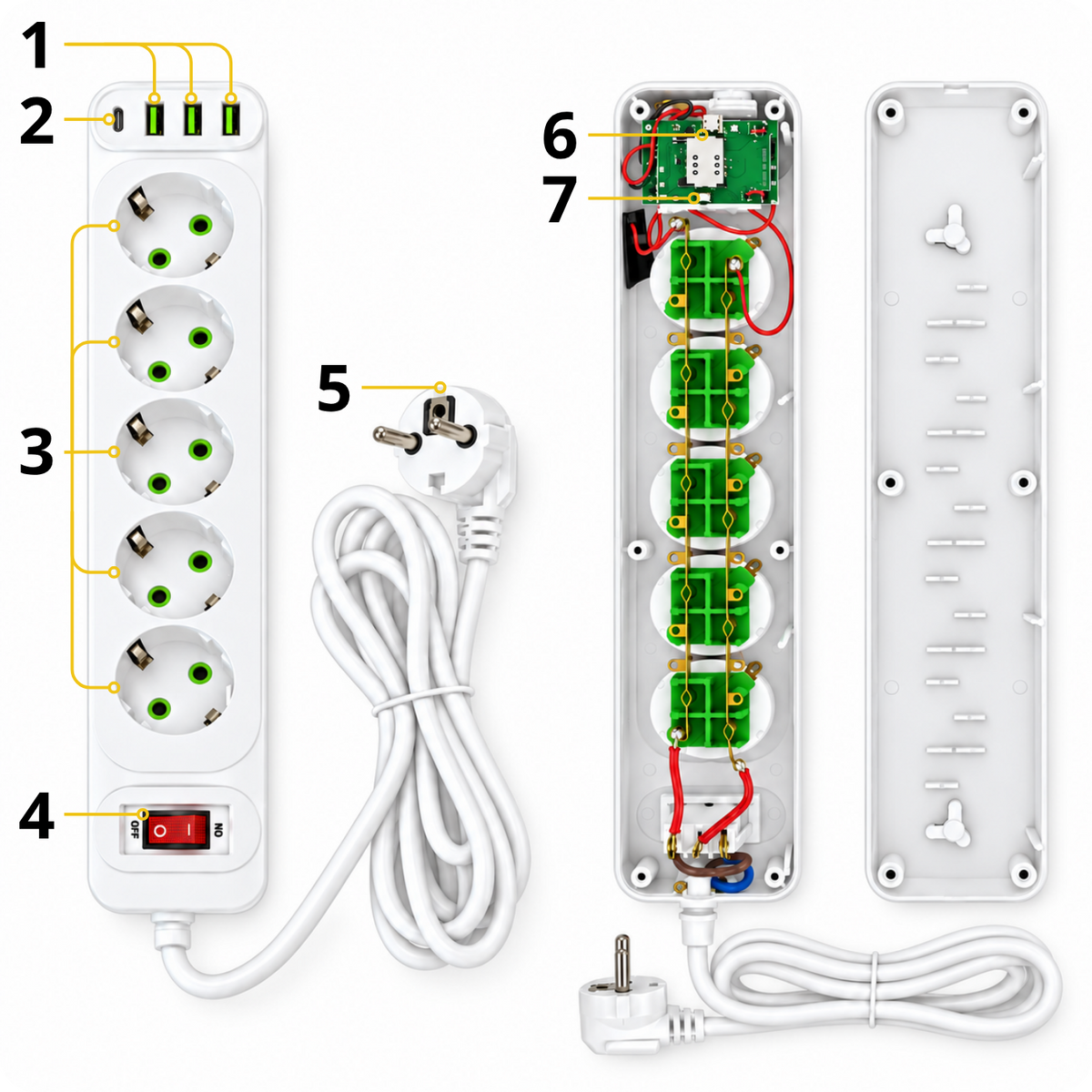 Podsłuch GSM w listwie GM-SK58