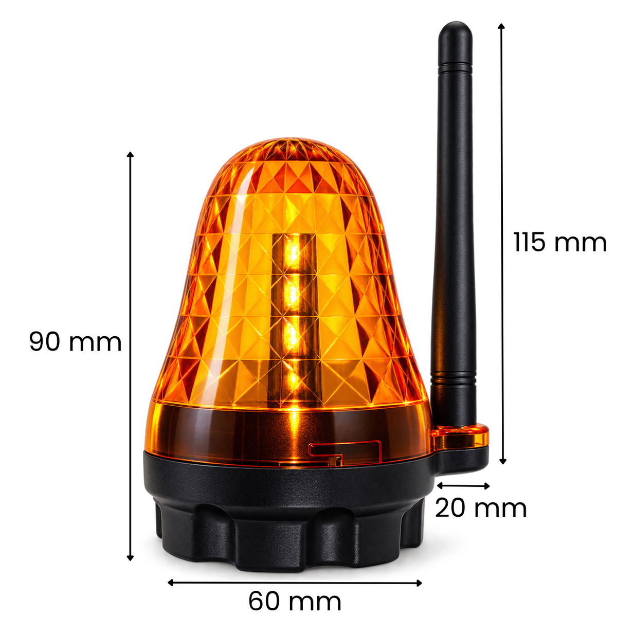Zestaw napęd do bramy przesuwnej PYM-N2208 WiFi 800KG + Lampa ostrzegawcza + Fotokomórki + 5m Listwa zębata