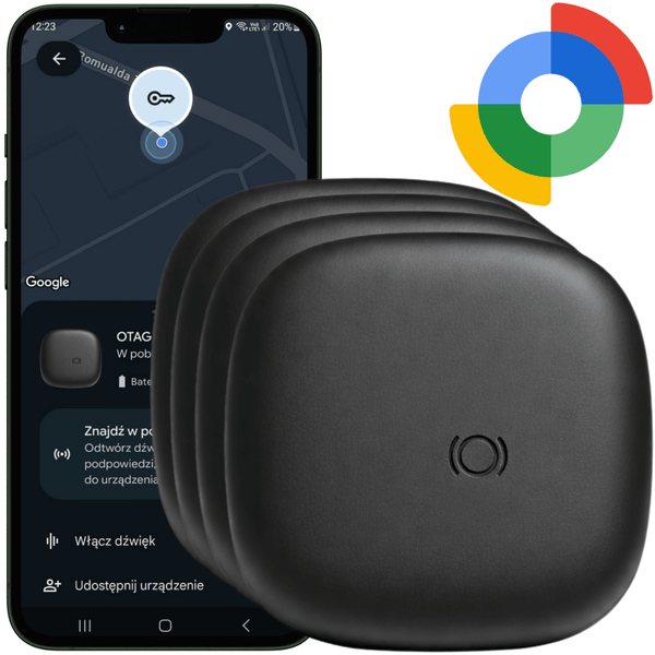 4x Lokalizator smart tag F17 Google Find My