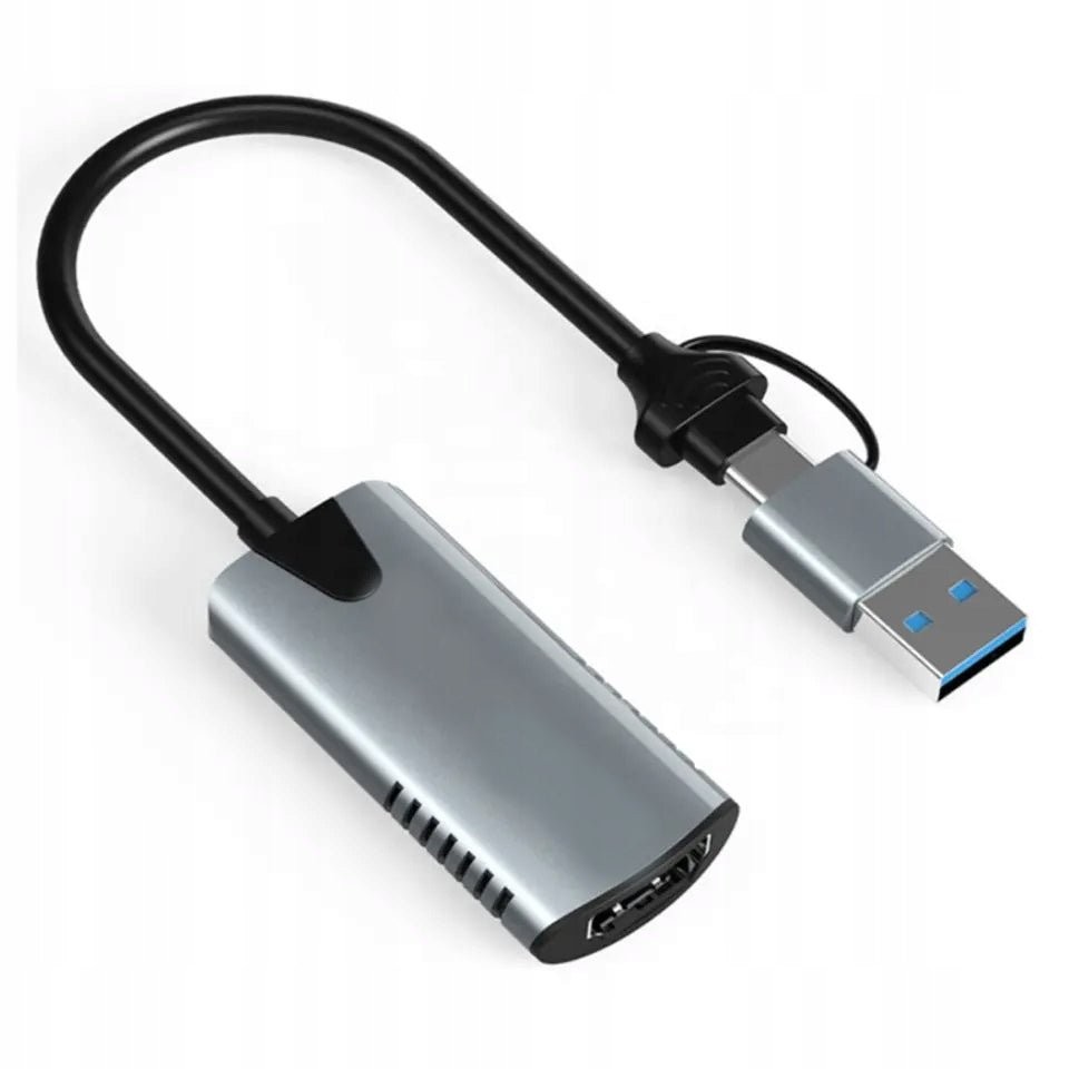 USB 3.0 - Grabber Nagrywarka Obrazu PC HDMI 4K OBS - Spreest