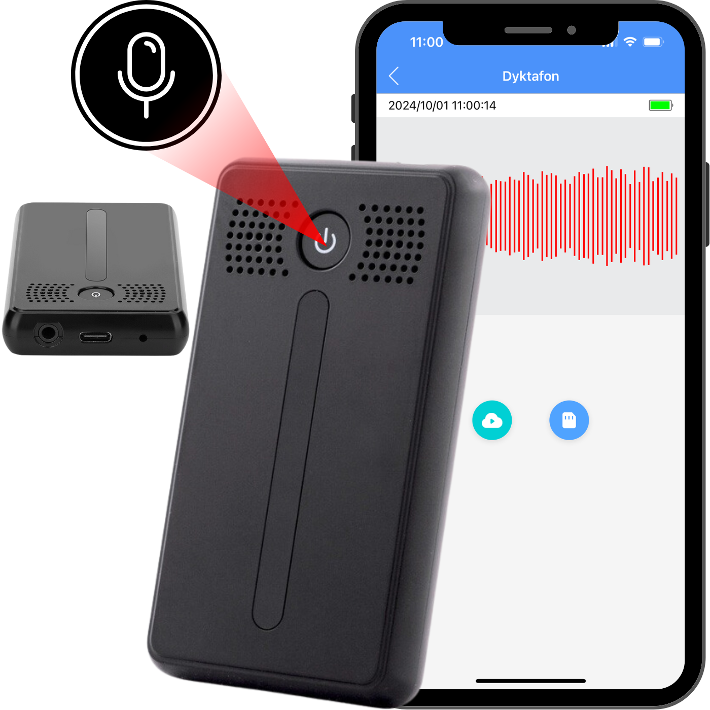 WiFi Voice Recorder EL-AR02 