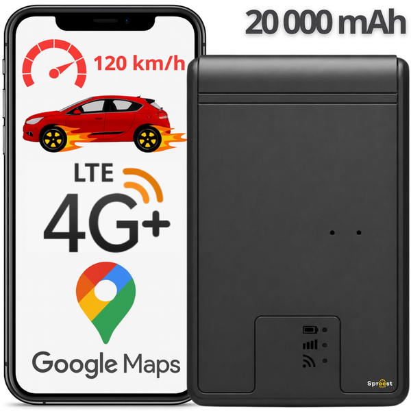 Lokalizator GPS Q12-A 4G 20 000 mAh