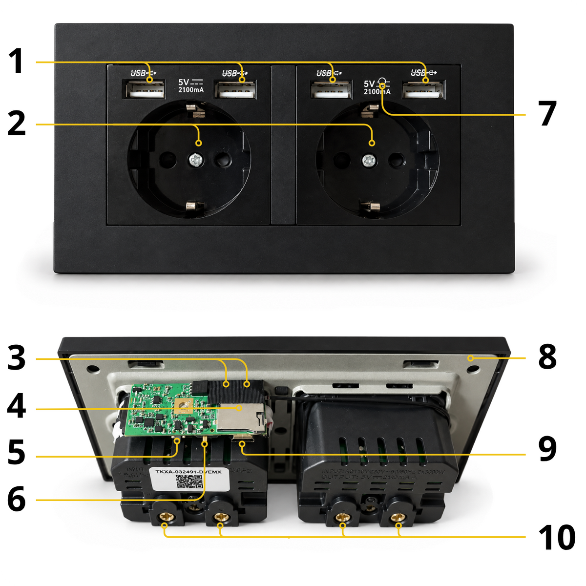 Mini kamera w gniazdku WF-ES22 WiFi