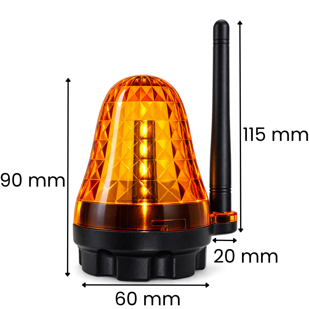 Lampa sygnalizacyjna ostrzegawcza JD-06 12-265V AC/DC